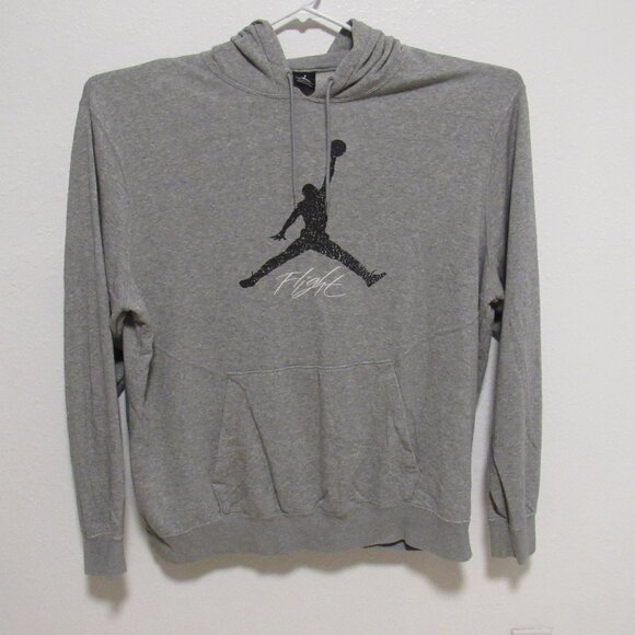 Nike Other - Nike Air Jordan Flight Gray Hoodie Men's size 3XL Pullover Sweatshirt Jumpman